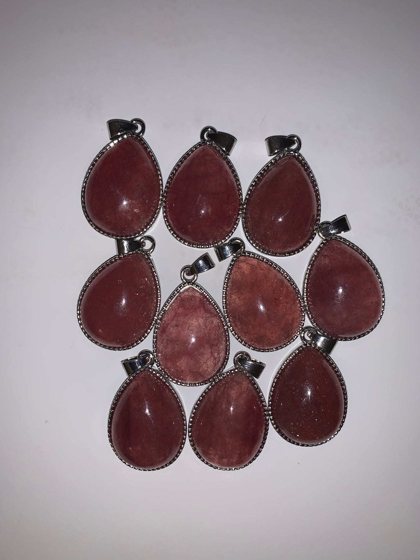 Strawberry Quartz Pendant