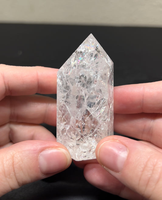 Crackle Quartz Tower 18A