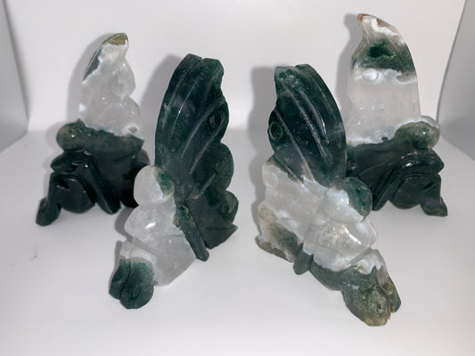 Moss Agate Fairy