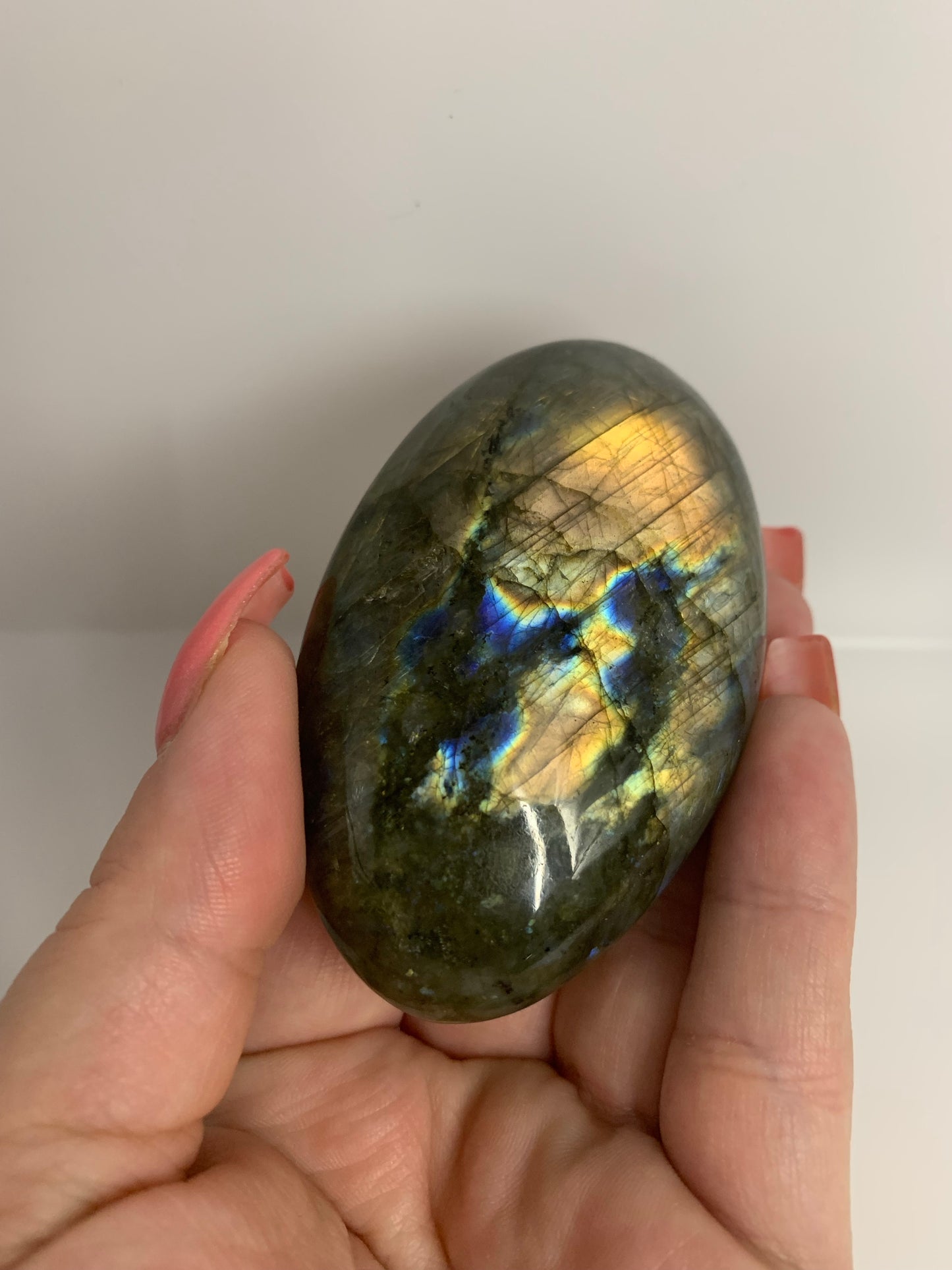 Labradorite Palm Stone