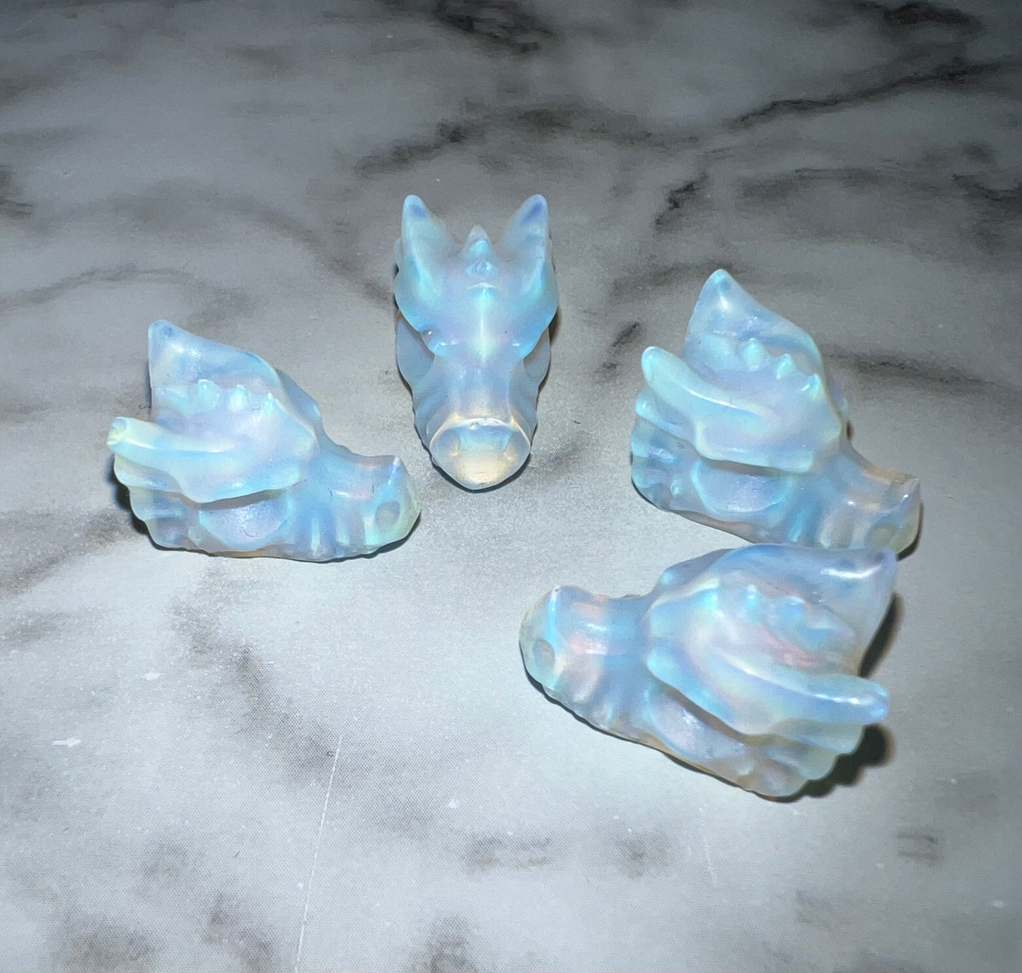 Opalite Mini Dragon Head