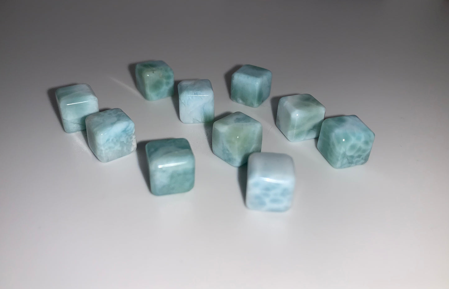 Larimar Mini Cube