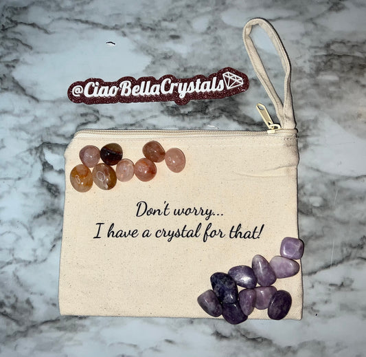 I have a crystal for that (Zipper Pouch)