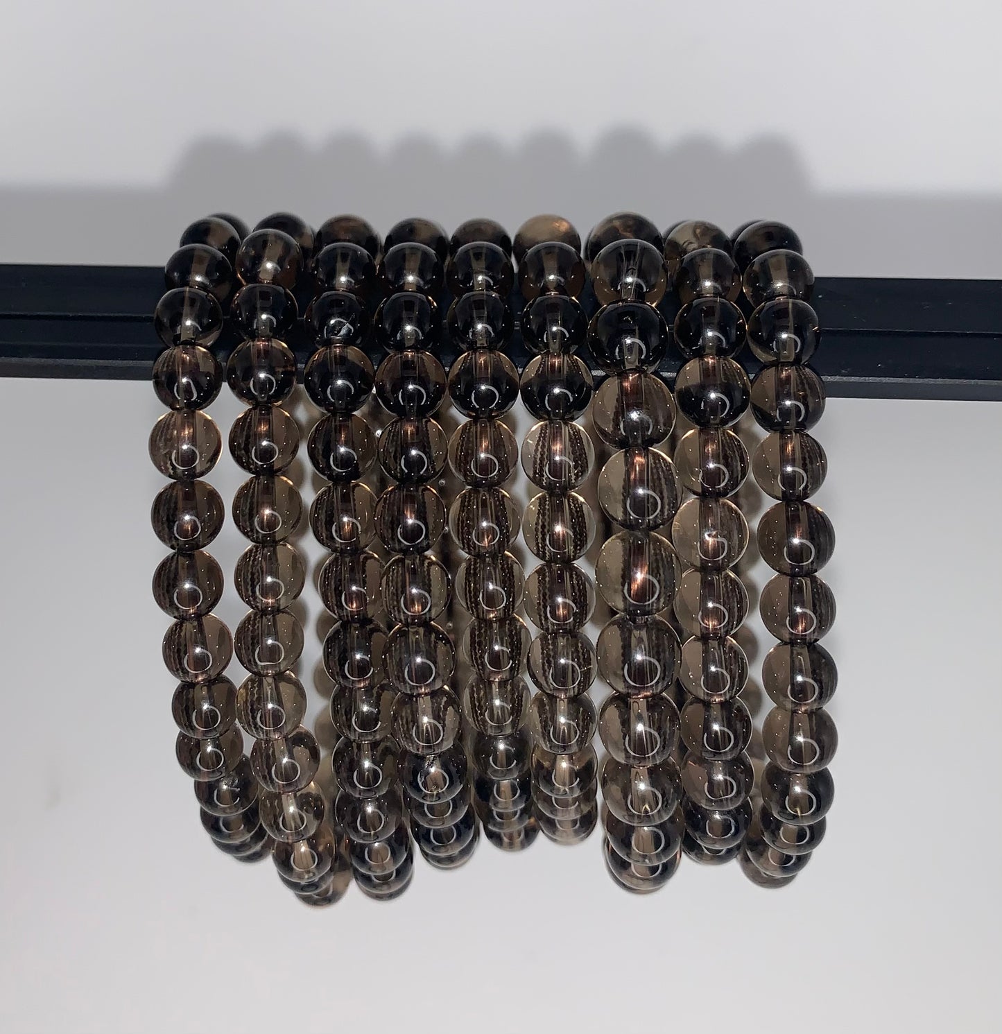 Smoky Quartz 6-7mm Bracelet