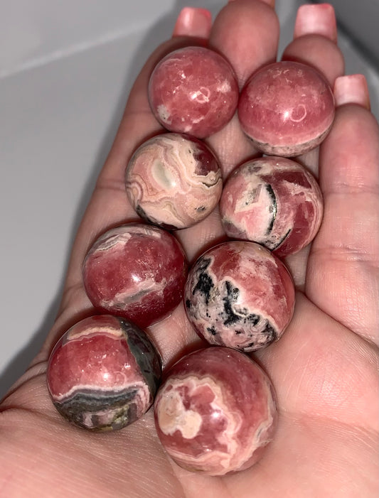 Rhodochrosite Mini Sphere