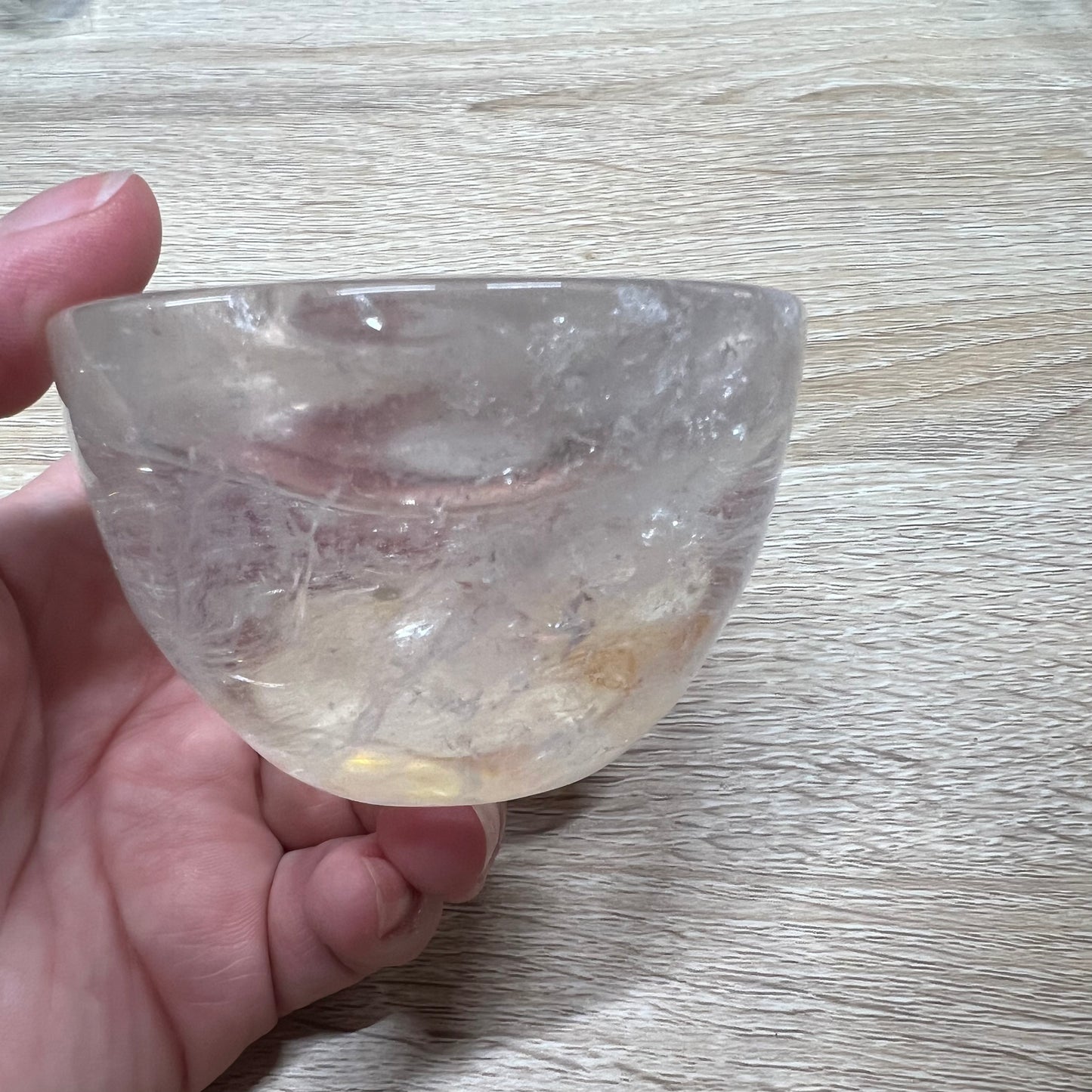 Clear Quartz Bowl 52A