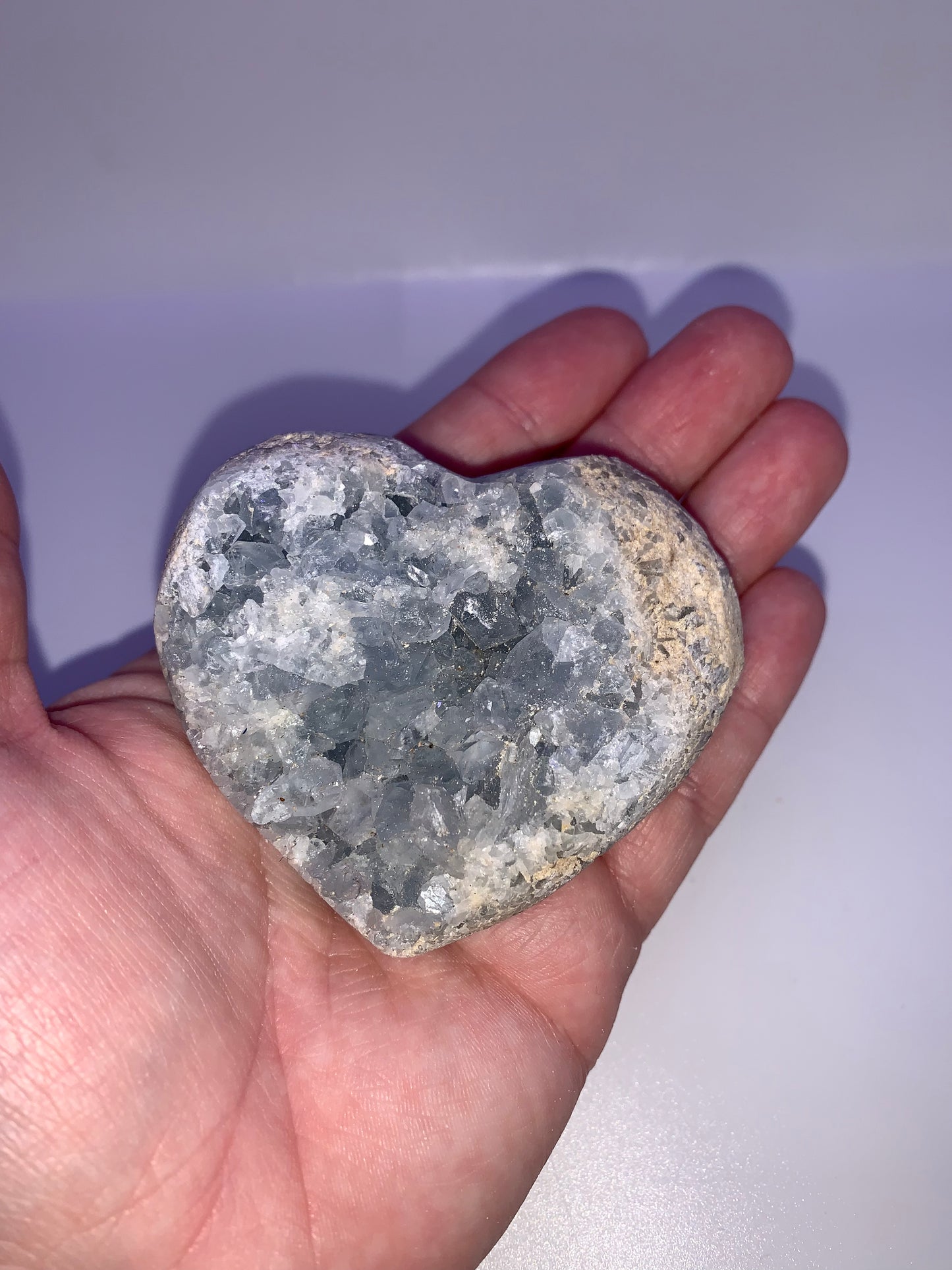 Celestite Heart