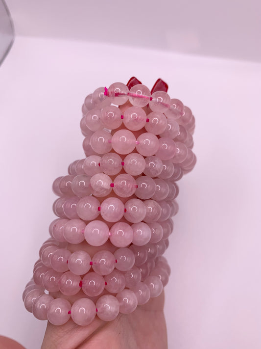 Rose Quartz 8mm Bracelet