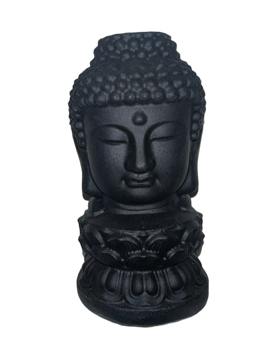 Black Obsidian Buddha