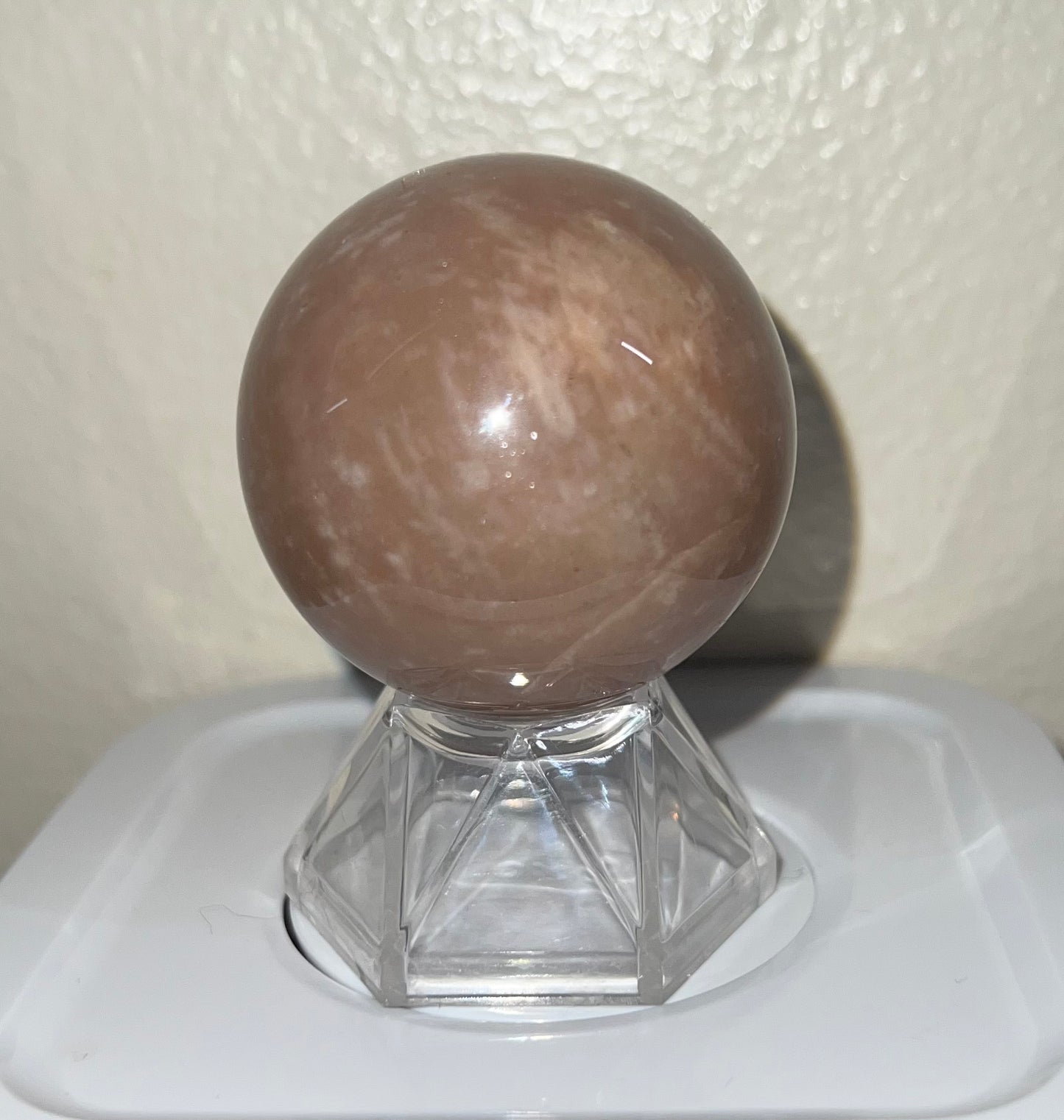 Peach Moonstone Sphere 60P