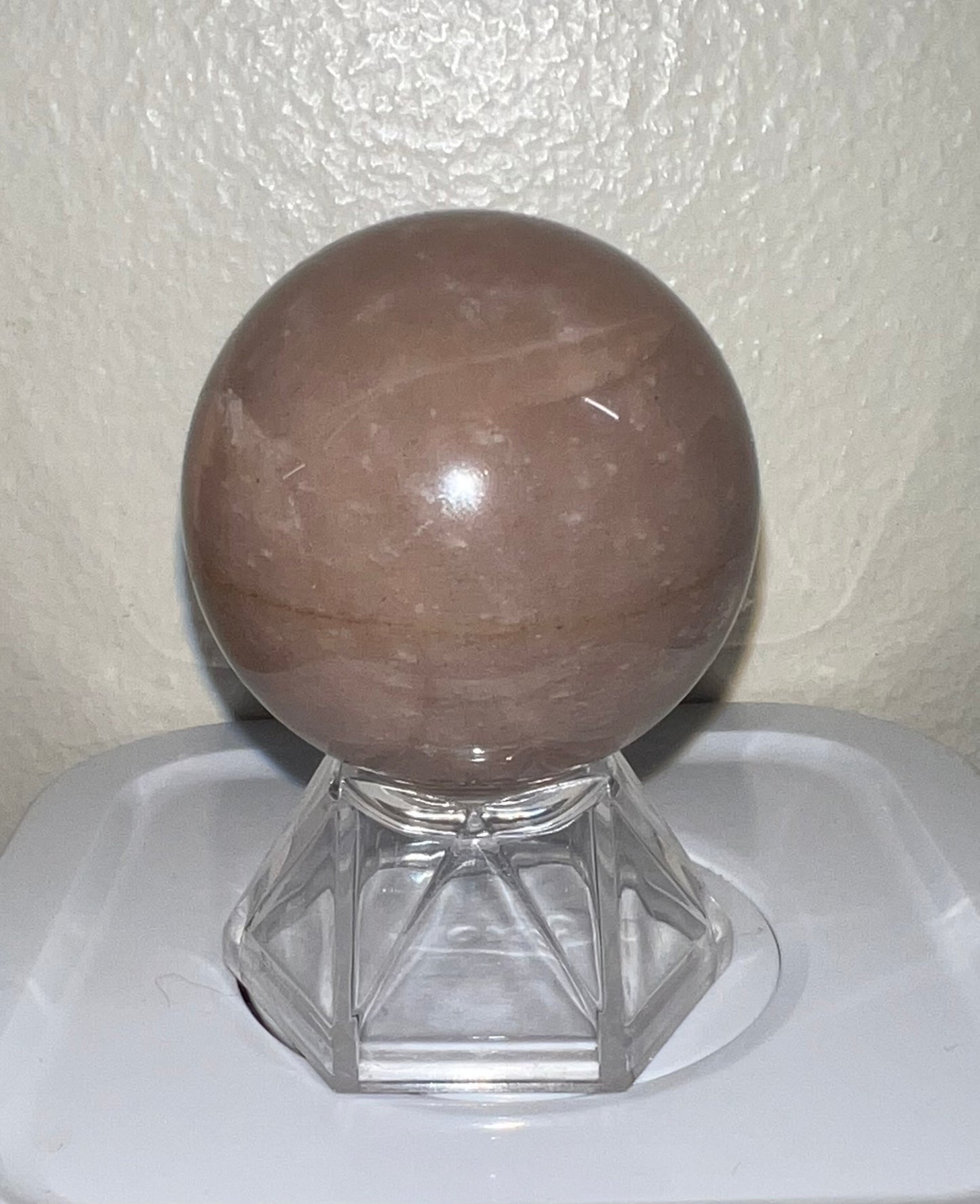 Peach Moonstone Sphere 60P