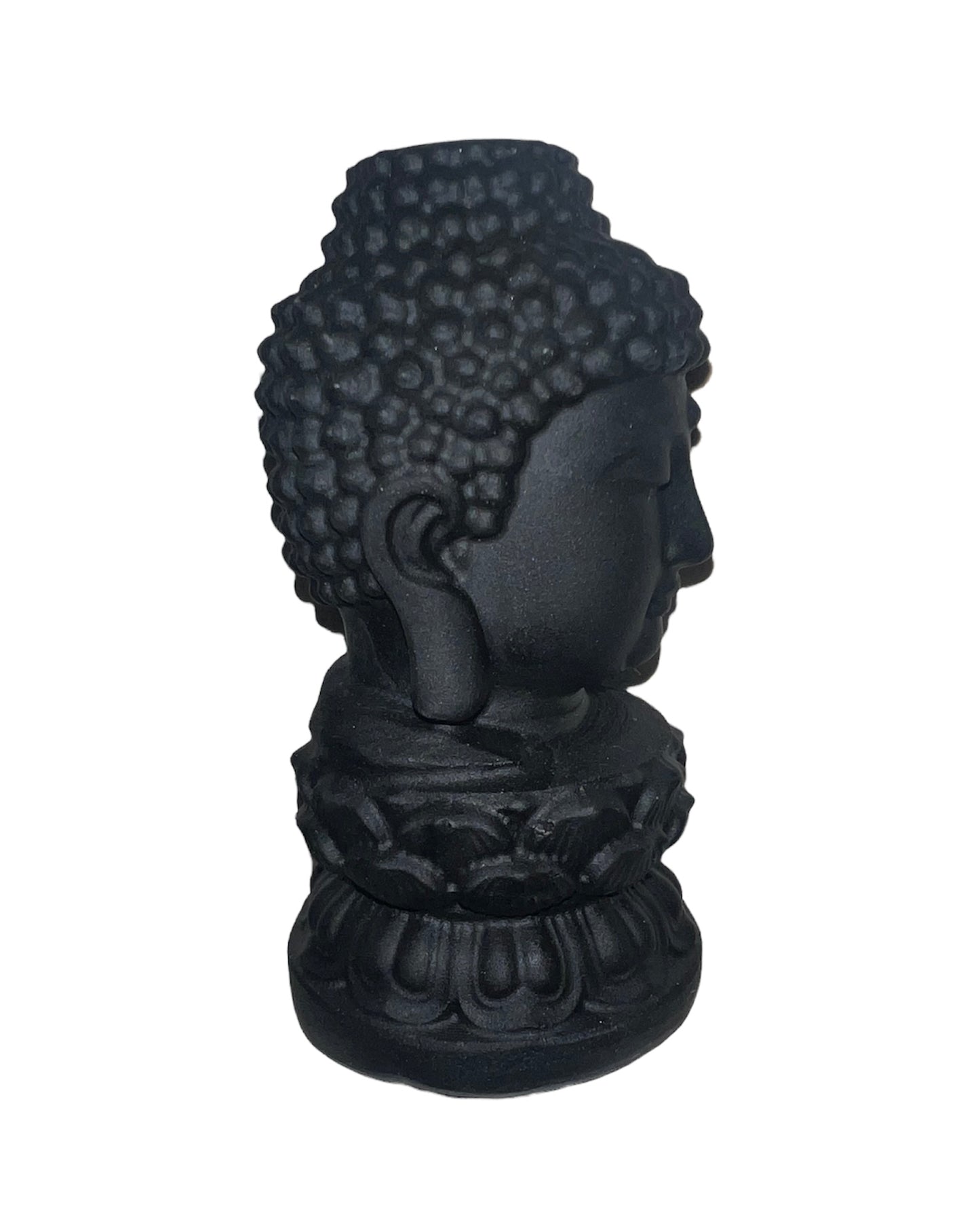 Black Obsidian Buddha